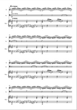 »GALAXY« Trio for piano, violine and violoncello | Conductor's score & parts (Download)