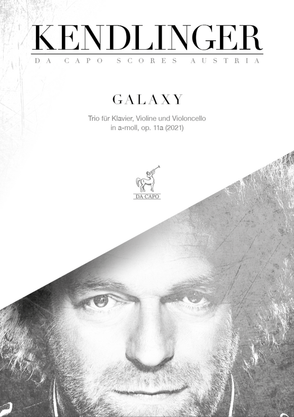 »GALAXY« Trio for piano, violine and violoncello | Conductor's score & parts